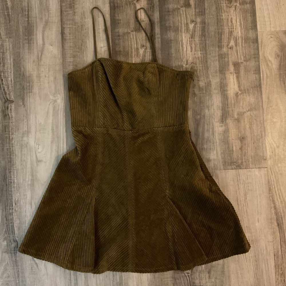 Urban Outfitters Nwt Corduroy  Dress Medium Fall Autumn